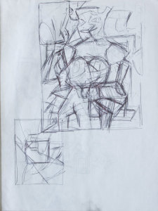 After de Kooning Drawing